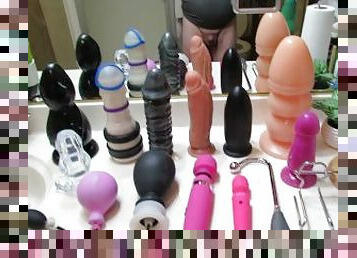 ekstrem, kæmpestor, amatør, anal, legetøj, dildo, fetish, solo, realitet