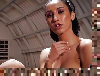 Petite Latina Deisy Leon Has Just Perfect Natural Tits