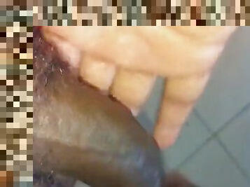I increased the size of the video, I want you to admire that big foreskin that your ass loves a little more.