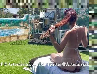 en-plein-air, amateur, milf, pornstar, italien, fétiche, fumer