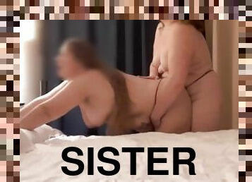 MY STEPSISTER PERSUADED ME TO HAVE HOT LESBIAN SEX