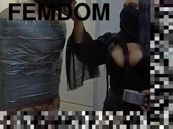 Femdom - Enjoy mummification and some more BDSM things I did with my slave... Part 1 - BDSM Brazil