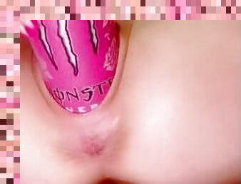 MONSTER In My Pussy Gives Me Squirting Orgasms & Gorgeous Gape
