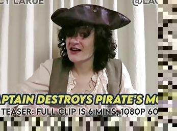 Captain Destroys Pirate’s Mouth Lucy LaRue LaceBaby FREE Teaser