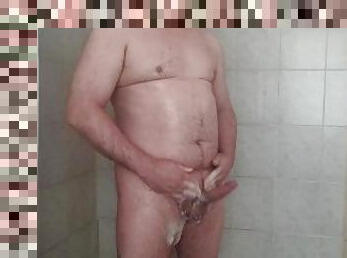 mandi, mastubasi, amatir, cumshot-keluarnya-sperma, penis-besar, homo, buatan-rumah, sperma, sperma-sperm, mandi-shower