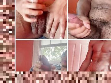 Splitscreen BBC Cumshot