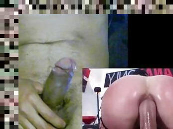 masturbação, orgasmo, esguincho, amador, anal, webcam, sozinho