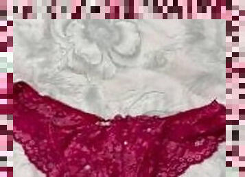 Cum on panties