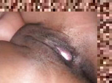 cul, orgasme, femme, amateur, ejaculation-sur-le-corps, ébène, énorme-bite, ejaculation-interne, couple, cocu