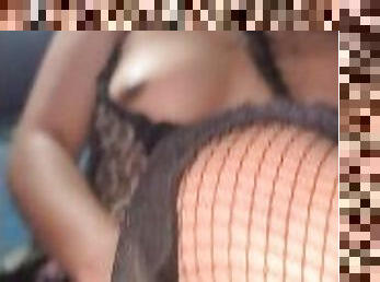 Sexo anal a rica flaquita mexicana en liguero