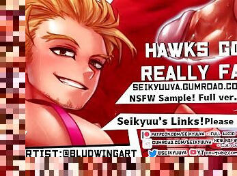 My Hero Academia HAWKS GOES REALLY FAST!!! - Female Pronouns art:bludwingart