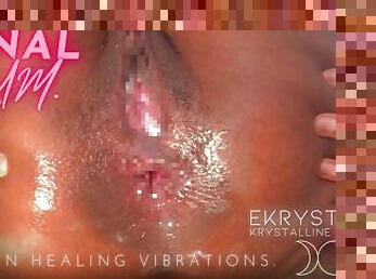 ANAL CUM: MOON HEALING VIBRATIONS - HITACHI ANAL INSERTION - eKRYSTALLINE