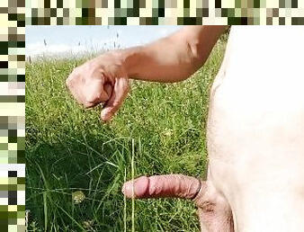 ekstrem, onani, utendørs, offentlig, amatør, cumshot, homofil, handjob, runking, webkamera