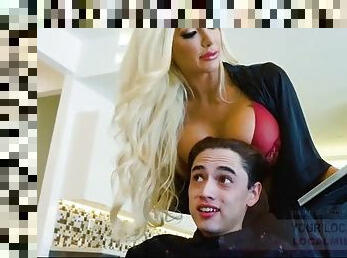 Dirty Model Stepmother Tries Hotel Sex With Son