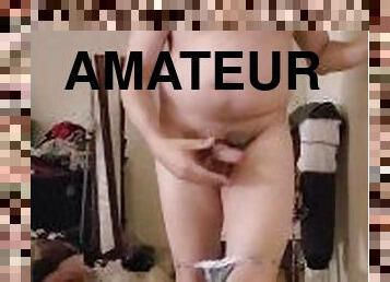 masturbation, amateur, gay, secousses, solo, musclé