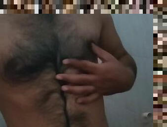 During Shower Masturbation I feel so horny dick is so hard.