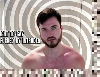 Straight to gay Mindfucked by intruder