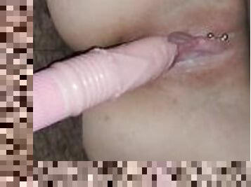 clítoris, extremo, enorme, orgasmo, coño-pussy, squirting, hardcore, follando-fucking, máquinas, con-piercings