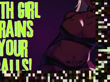 Goth Girl Drains Your Balls  Erotic Audio For Men  Seductive ASMR