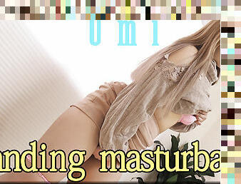 Standing masturbation - Fetish Japanese Video