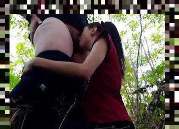 I Fuck My New Girlfriend Hard In The Forest In The Mouth 5 Min