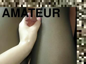 Amateur Step Teen Fotjob Assjob Handjob In Pantyhose