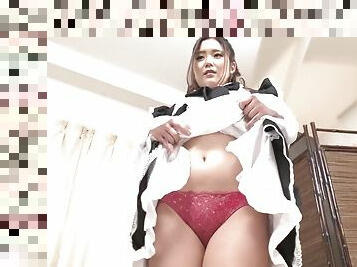 asiático, traseiros, teta-grande, criada, cona-pussy, pénis-grande, adolescente, japonesa, meias, natural