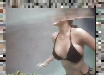 Ashlynn groped by pervert in pool - more of her at grope-cam.com