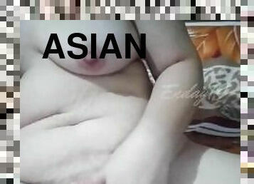 asiatique, babes, maison, doigtage, solo, philippine