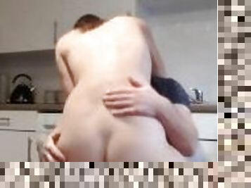 Almost Caught Fucking My Step Bro In The Kitchen  "Juicy Lousie