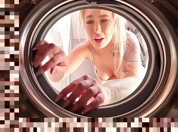 Big Ass Stepsis Fucked Hard While Stuck In Washing Machine 11 Min - Seba Wayne And Natalie Wayne