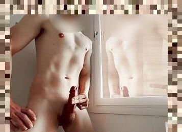 melampau, awam, amateur, peju, homoseksual, european, euro, sauna, solo, gay