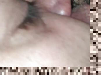 #101 EATING MY CUM OFF HER PUSSY THEN FUCKINH HER AGAIN CUM TWICE