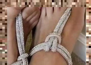 Latina Milf Sexy Feet In Sandals