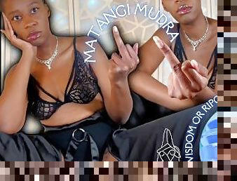 MIDDLE FINGER: Ripoff or Wisdom? MATANGI MUDRA - eKRYSTALLINE - Findom Ebony Femdom