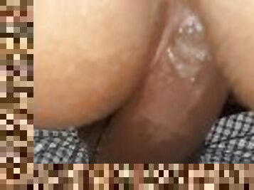 cul, gros-nichons, masturbation, amateur, ejaculation-sur-le-corps, ébène, énorme-bite, ados, black, couple