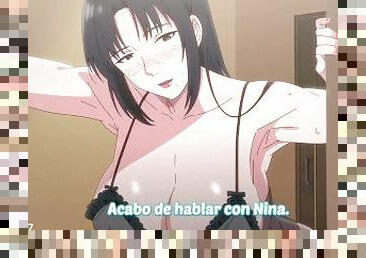 traseiros, teta-grande, cona-pussy, anal, mãe, penetração-de-braço, ejaculação, anime, hentai, mãe-mother