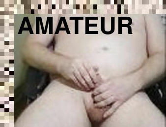 masturbation, amateur, ejaculation-sur-le-corps, gay, joufflue, ejaculation, solo