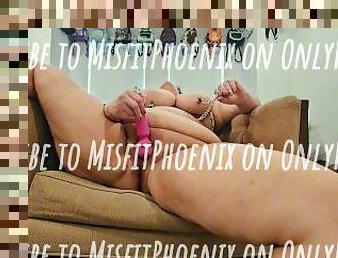 cul, gros-nichons, mamelons, orgasme, chatte-pussy, amateur, jouet, solo