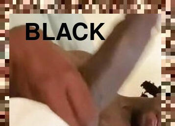 Black celebrity Rapper Billionaire 10 inches cum on live instagram