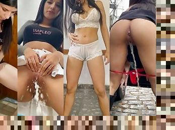 bañando, meando, público, coño-pussy, bragas, novia, baño, pequeñita, fetichista, húmedo