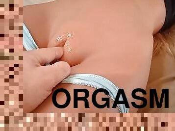 masturbação, orgasmo, esguincho, dedos, dildo, apanahado, sozinho