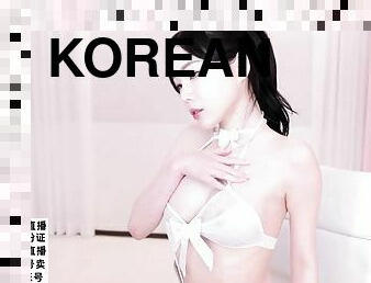 Good-looking Korean female anchor masturbates Korean+BJ live broadcast, ass, stockings, doggy style, Internet celebrity, oral sex, goddess, black s...