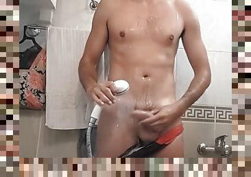 bañando, masturbación, amateur, gay, playa, webcam, ducha