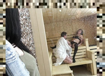 Eldre, Knulling (Fucking), Kinky, Sauna