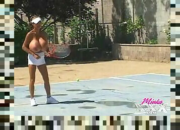Deporte, Tenis, Topless